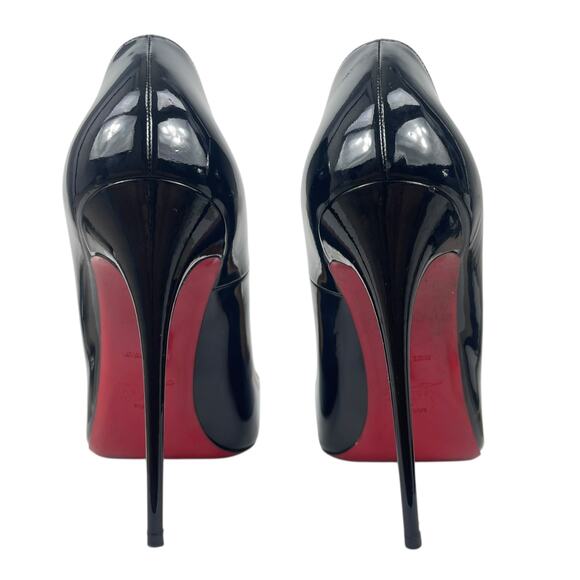 Christian Louboutin So Kate 120mm Patent Leather Pumps Black Size 41 - Picture 9 of 16